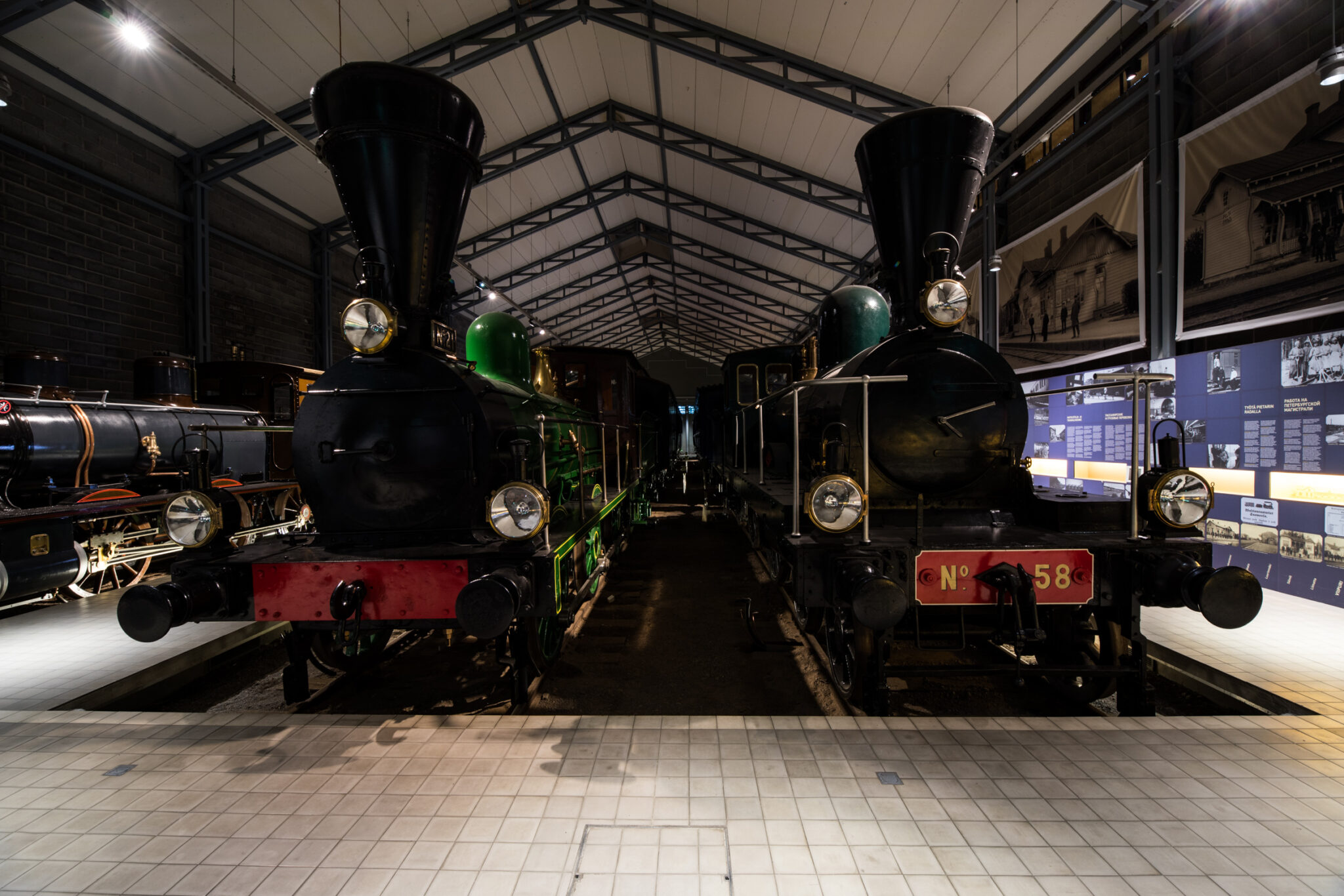 Finland Train Library Frontpage - Rautatiemuseo