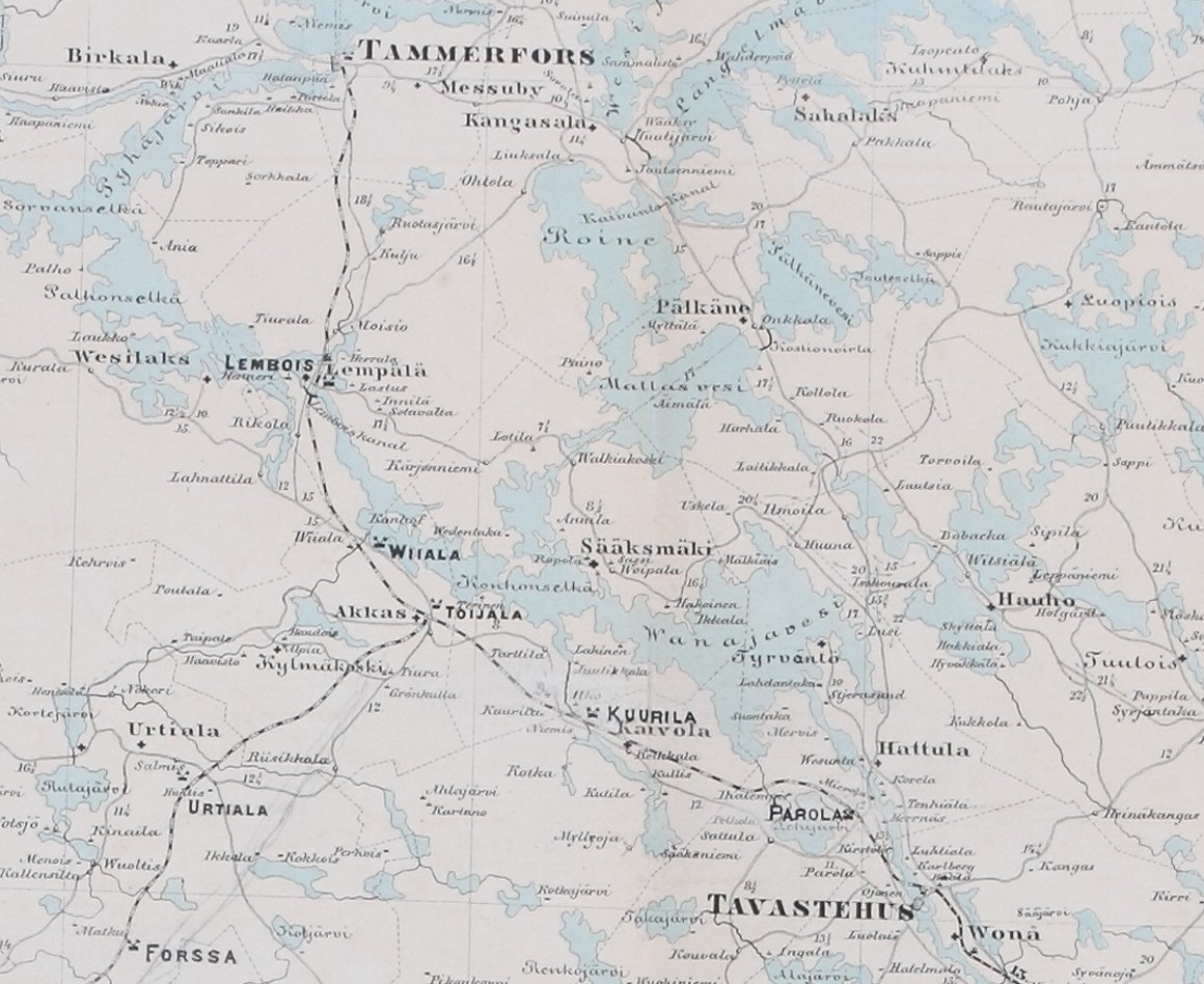Turku-Tampere-Hämeenlinna 150 vuotta: teemaopastuksia